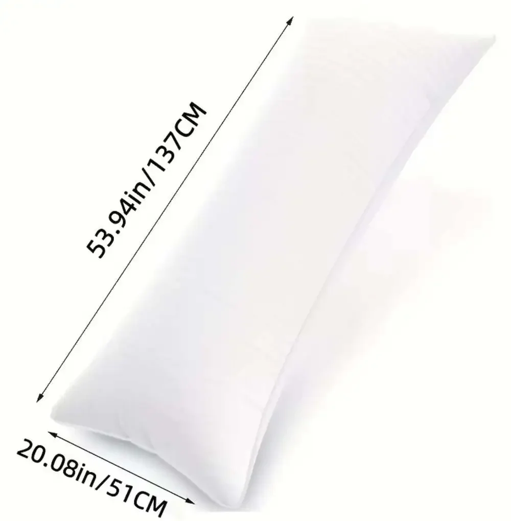 Luxury Silky Satin Body Pillowcase with Zipper Closure, Silver Grey, 20